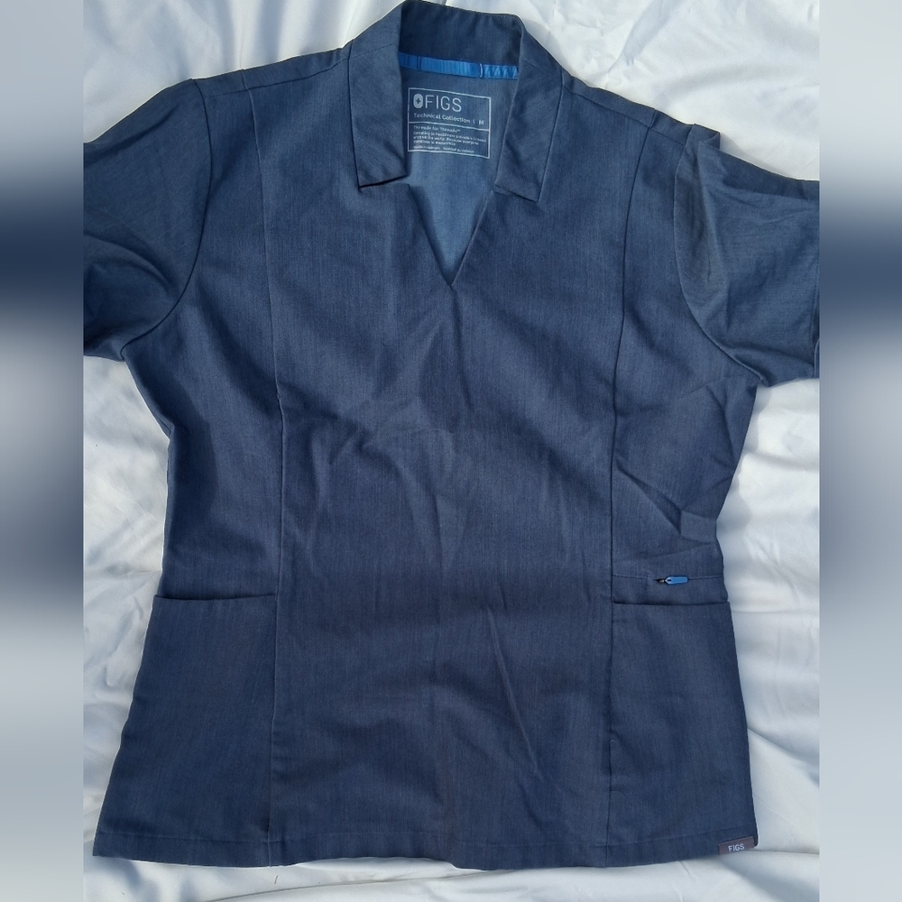 Figs Blue Technical Collection Jacket - image 2